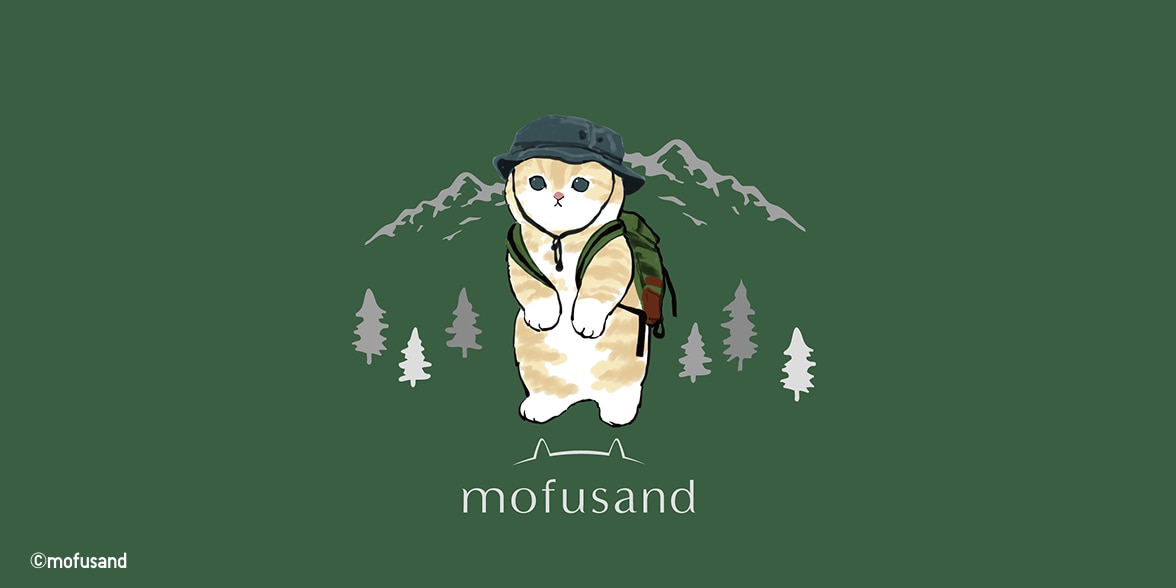 mofusand×ユニクロUT、6月19日8時15分販売開始　1,990円・キャンプ柄4型