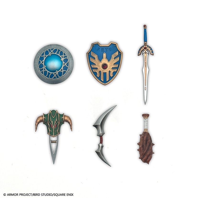Dragon Quest Weapons Collection Vol.1 launches September 4, but even the six-pack box is not a full-set guarantee
