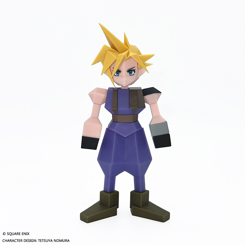 FF7 polygon soft-vinyl Cloud is back for preorder ahead of its September 26 release