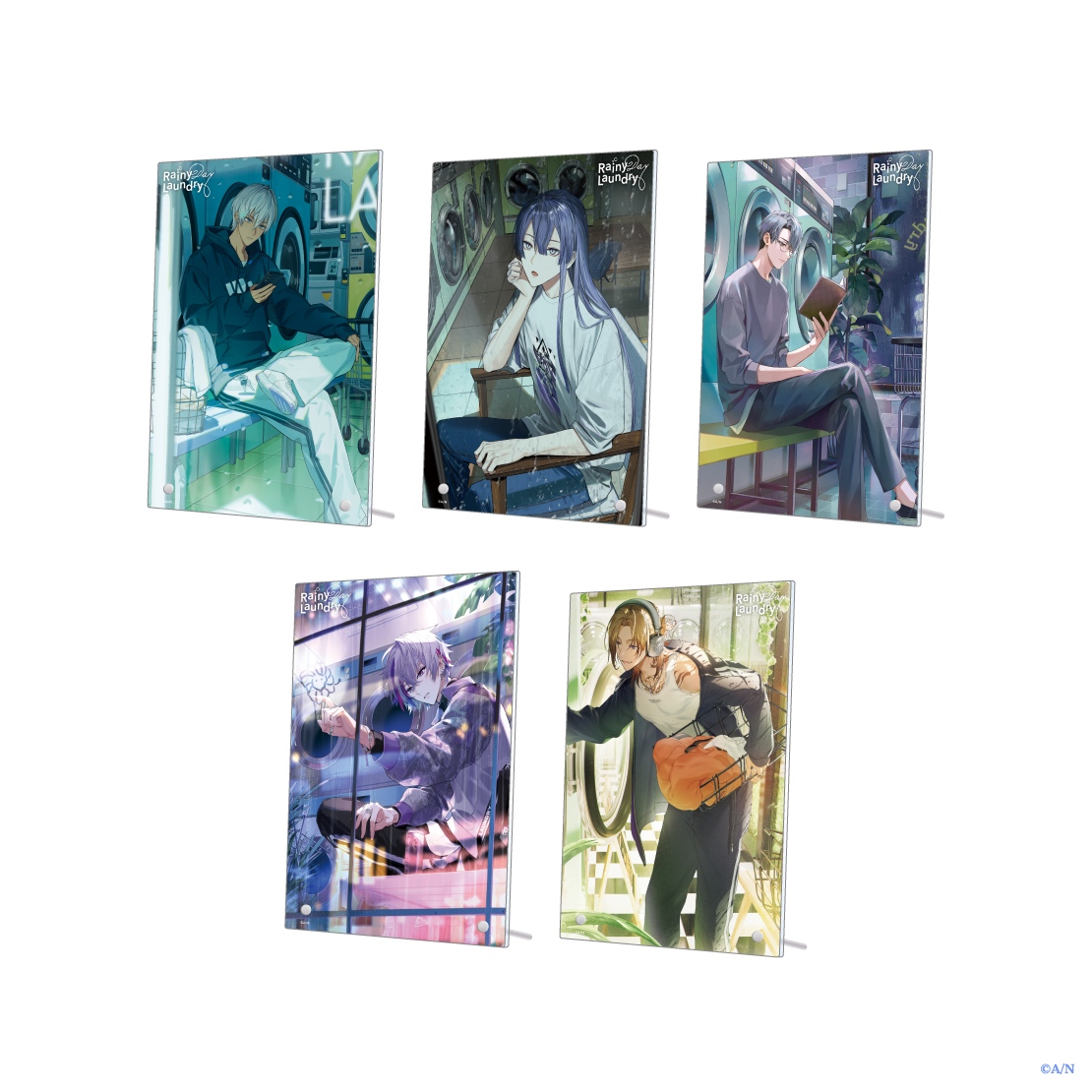 Nijisanji Rainy Day Laundry goes live with 11 item types from photo cards to tote bags
