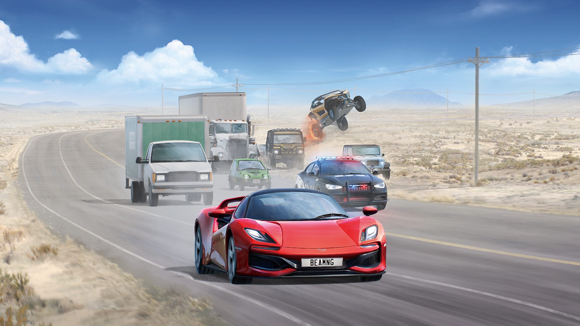 BeamNG.drive PS5판, 올해 콘솔로 나온다