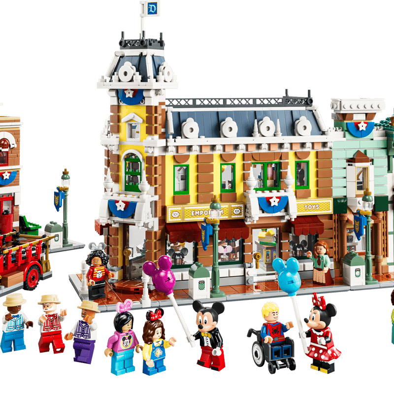 LEGO Disney Main Street U.S.A. listed in Korea as a new KRW 509,900 set