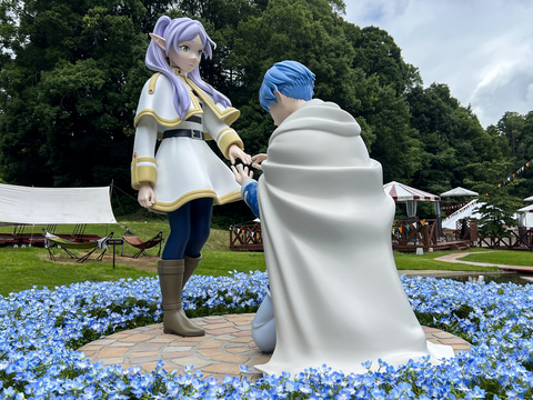 Frieren x THE FARM glamping runs in Chiba until Oct. 16