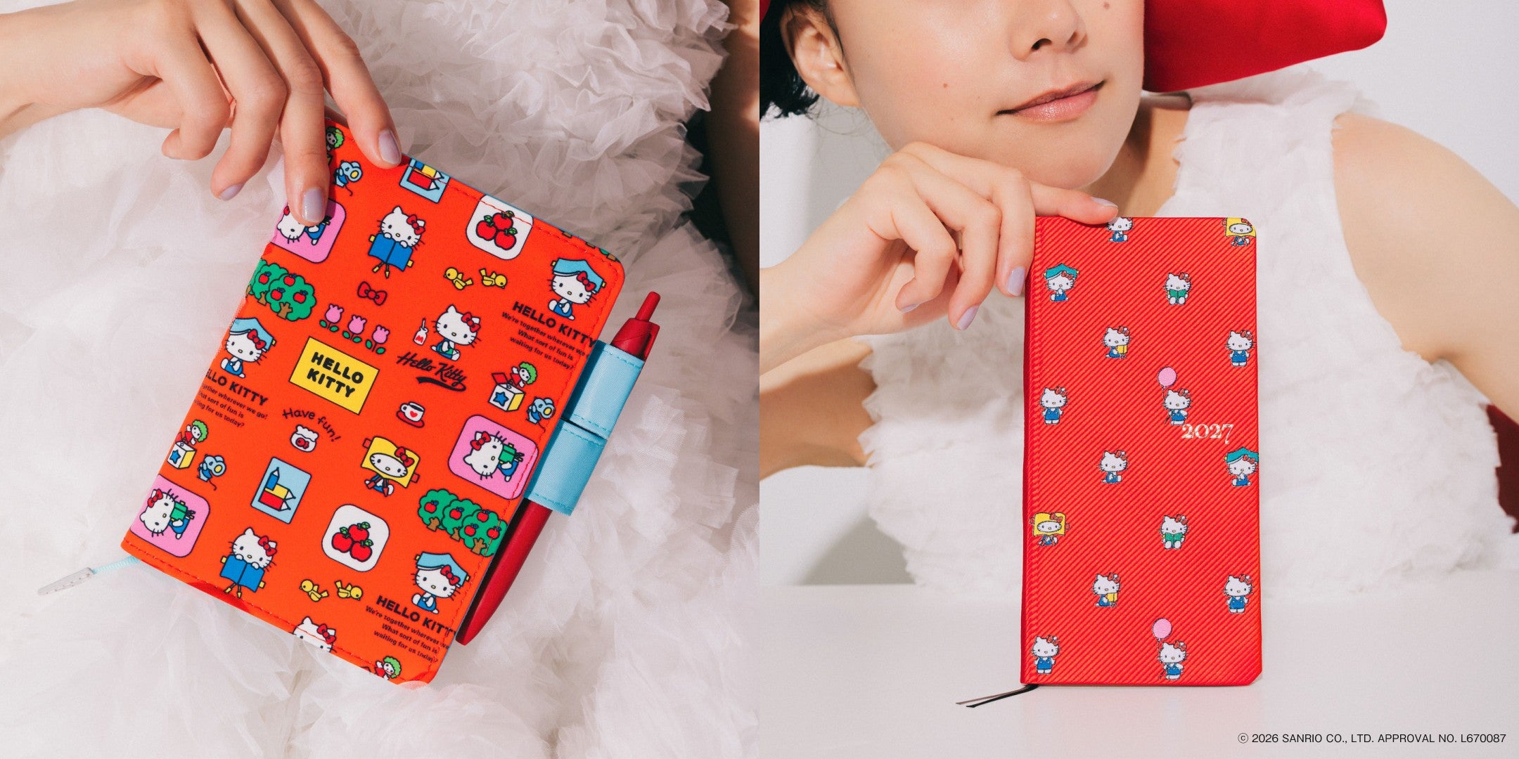 Hello Kitty joins Hobonichi Techo 2027 with 17-item September launch