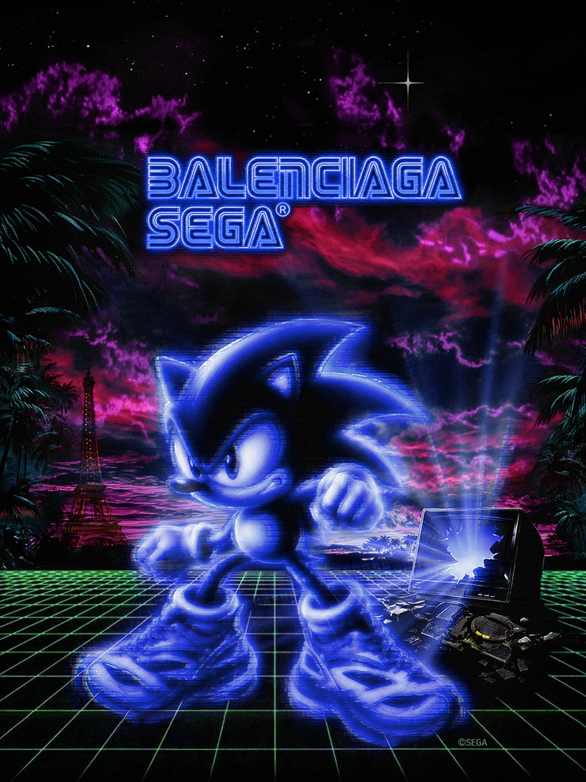 SEGA’s Sonic the Fighters Is Playable Inside Balenciaga’s Aoyama Store