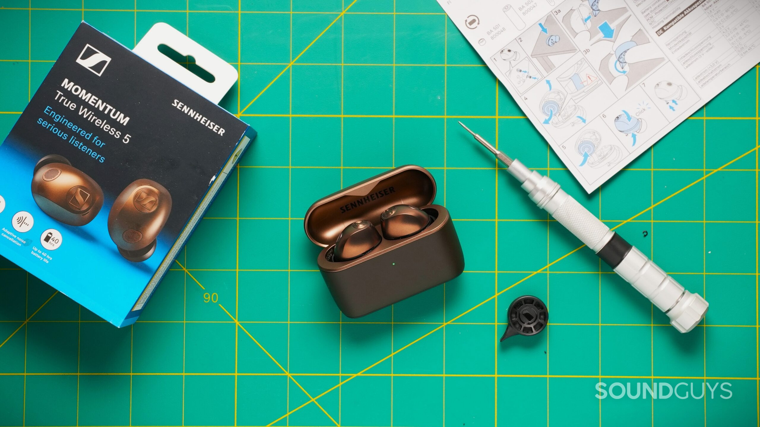 Sennheiser MOMENTUM True Wireless 5、イヤホンもケースも自分で電池交換
