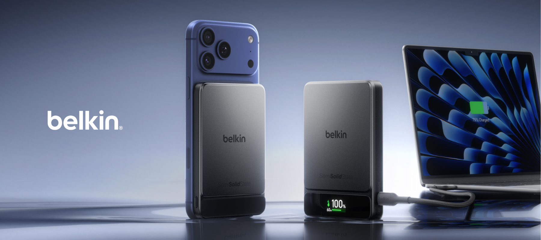 厚さ8.8mm、Belkin UltraCharge ProのBoostSolid Cell搭載5K