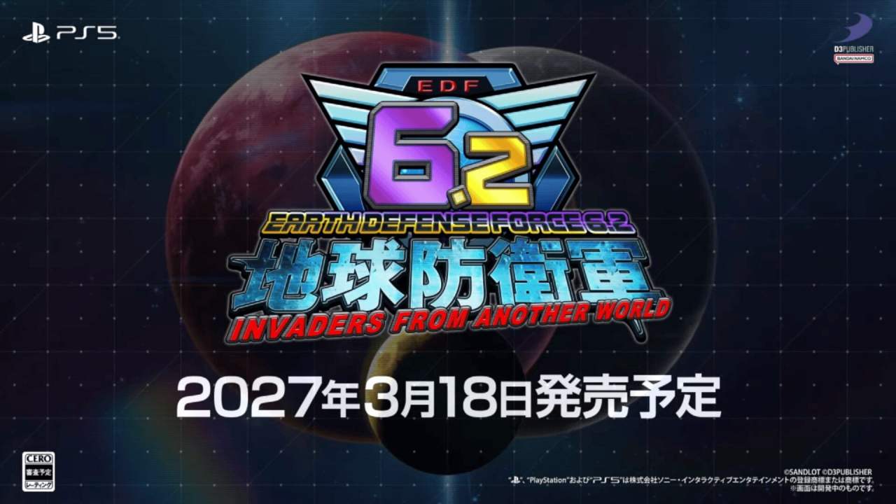 Earth Defense Force 6.2 brings roughly twice the enemies—and customizable weapons