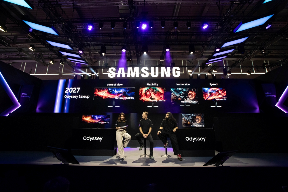 Samsungが2027年Odyssey 4モデルを披露